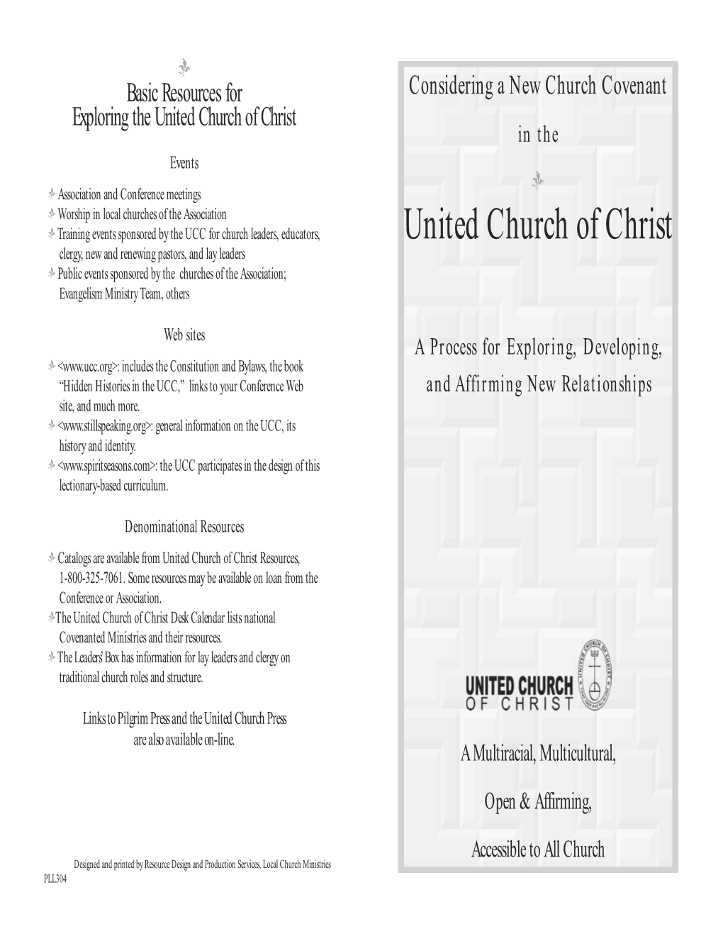 Considering a New Church Covenant in the United Church Of