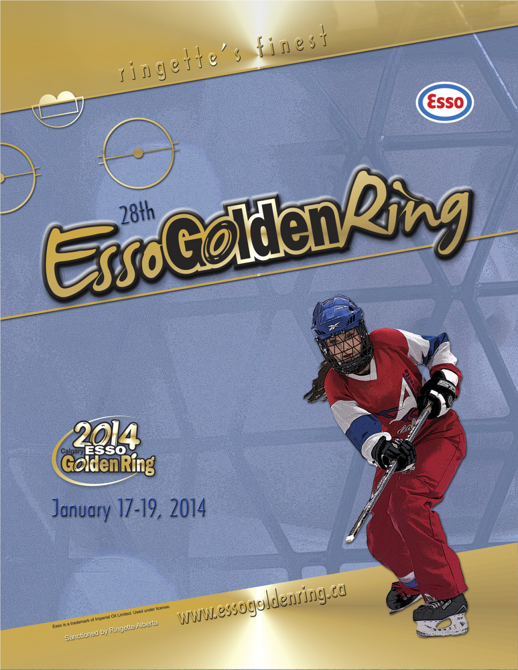 Esso Golden Ring Tournament Letter of Welcome