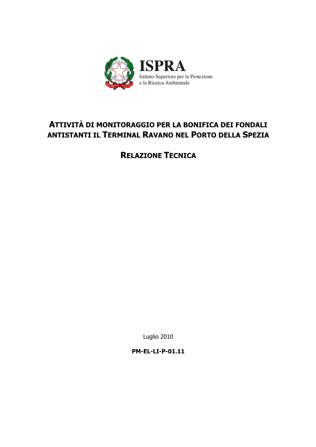 (All.10) +Relazione ISPRA 2010.Pdf