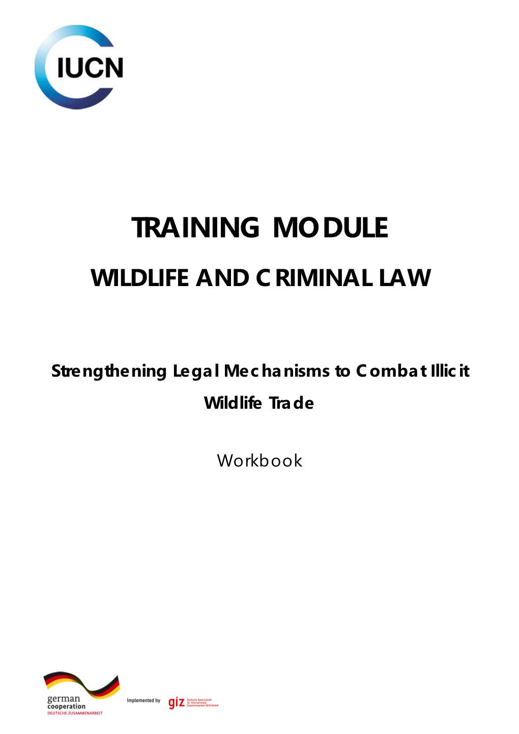 Wildlife and Criminal Law Workbook.Pdf