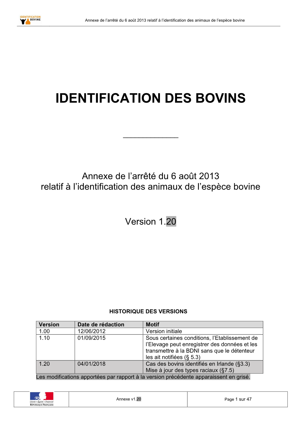 Annexe Arrêté Identification Des Bovins V1.2.Docx