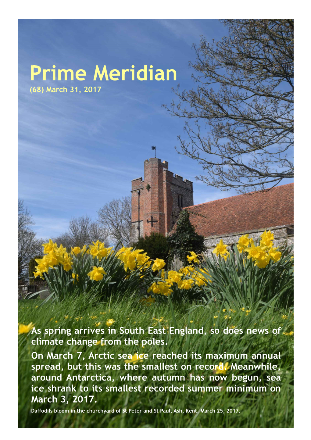 Prime Meridian (68) March 31, 2017