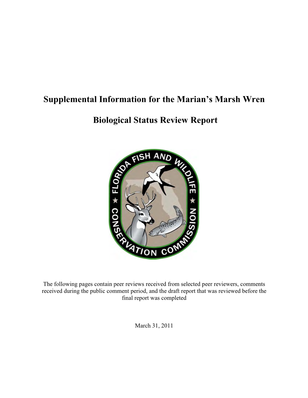 Supplemental Information for the Marian's Marsh Wren Biological