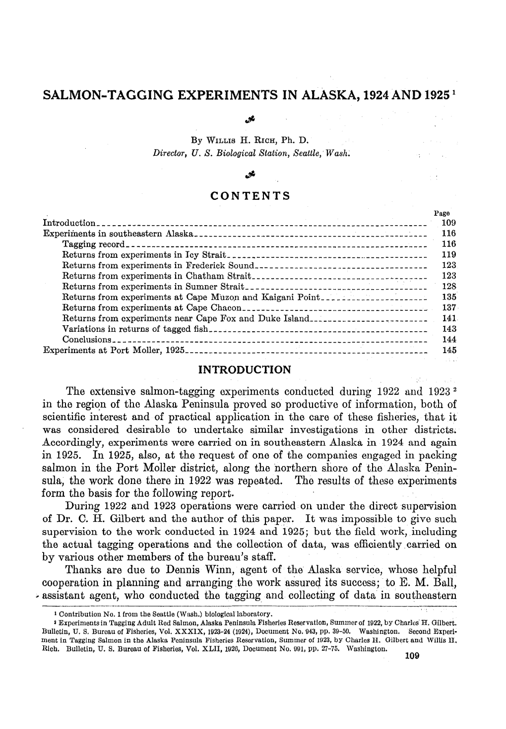 Bulletin of the United States Fish Commission