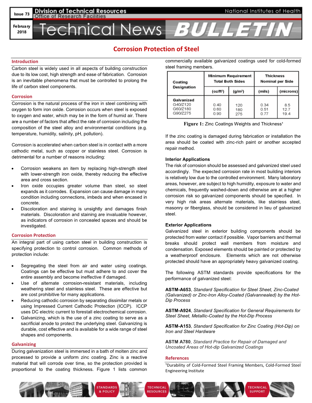 Corrosion Protection of Steel