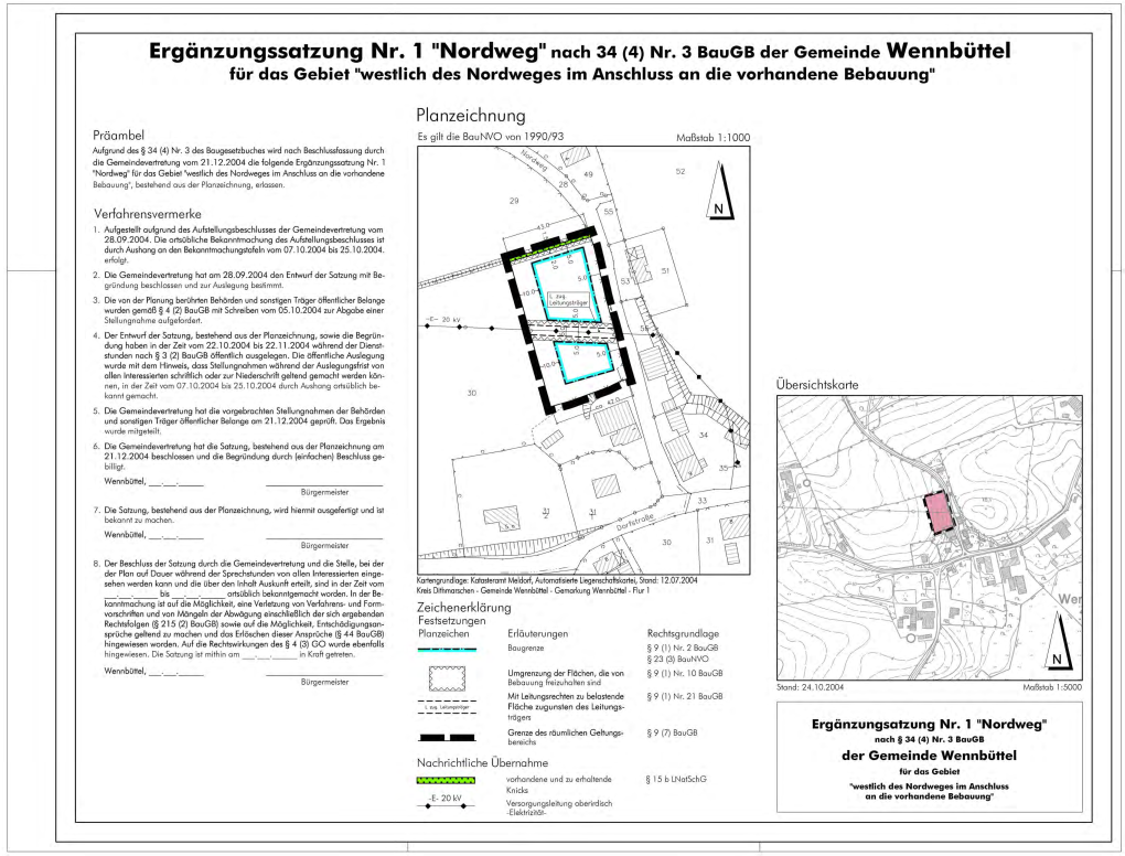 Gemeinde Wennbüttel Für Das Gebiet