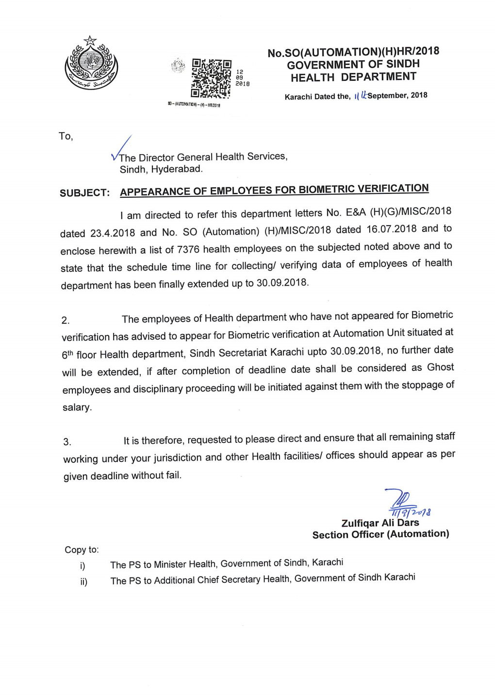 Pending Biometric) Non-Verified Unknown District S.No Employee Name Father Name Designation Institution Name CNIC Personel ID