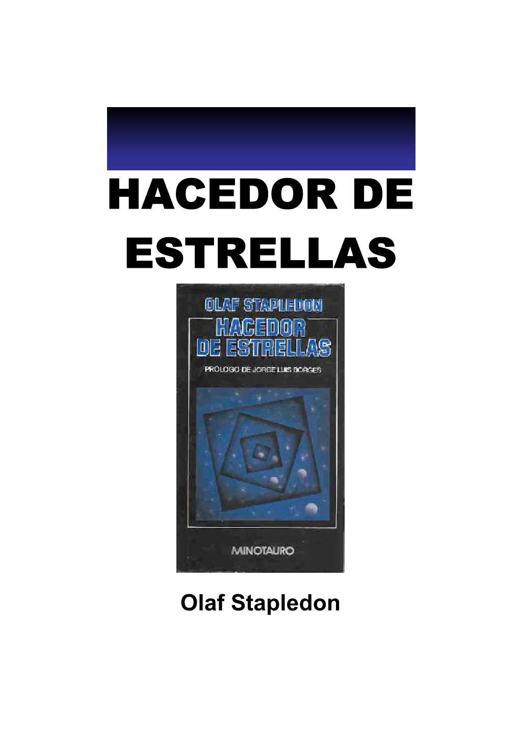 Hacedor De Estrellas