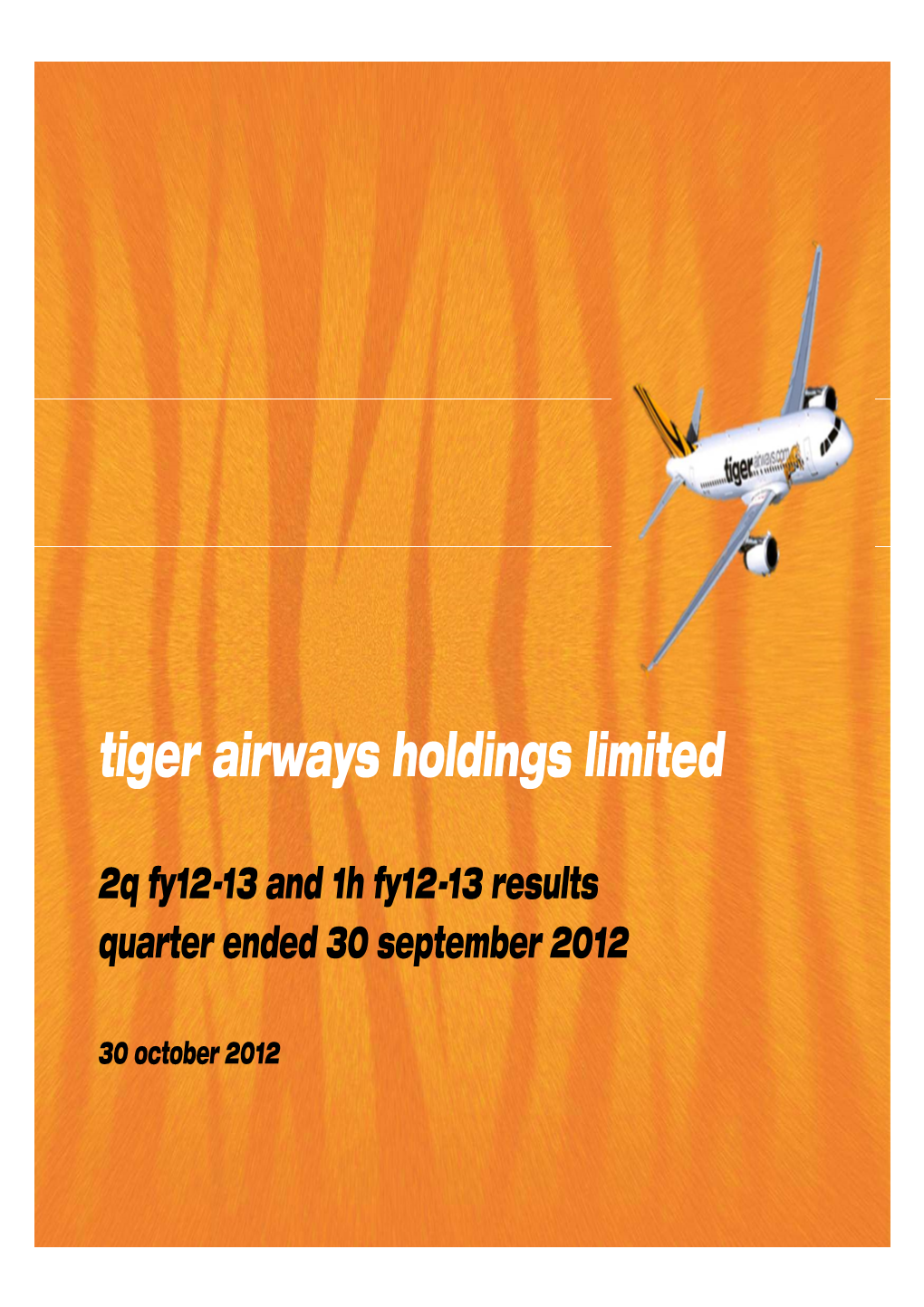 Tiger Airways Holdings Limited