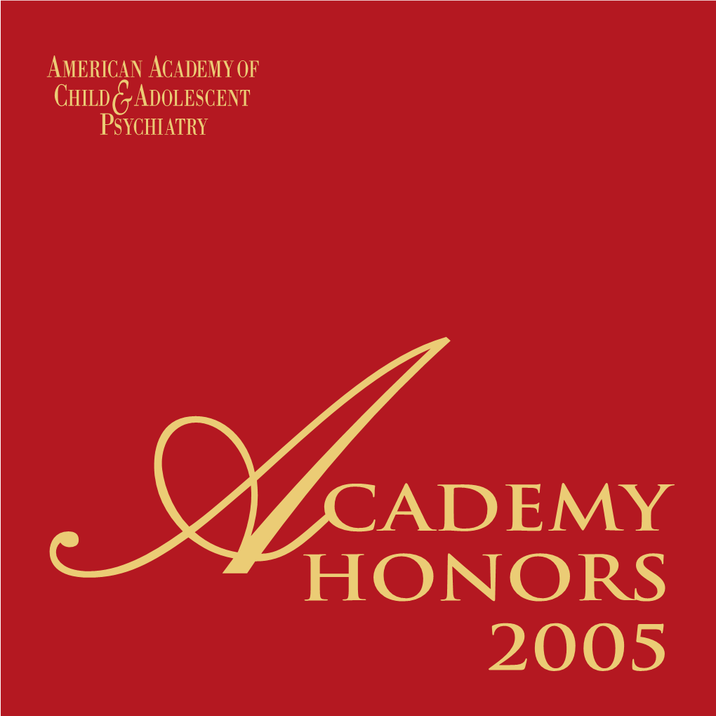 A Cademy Honors 2005