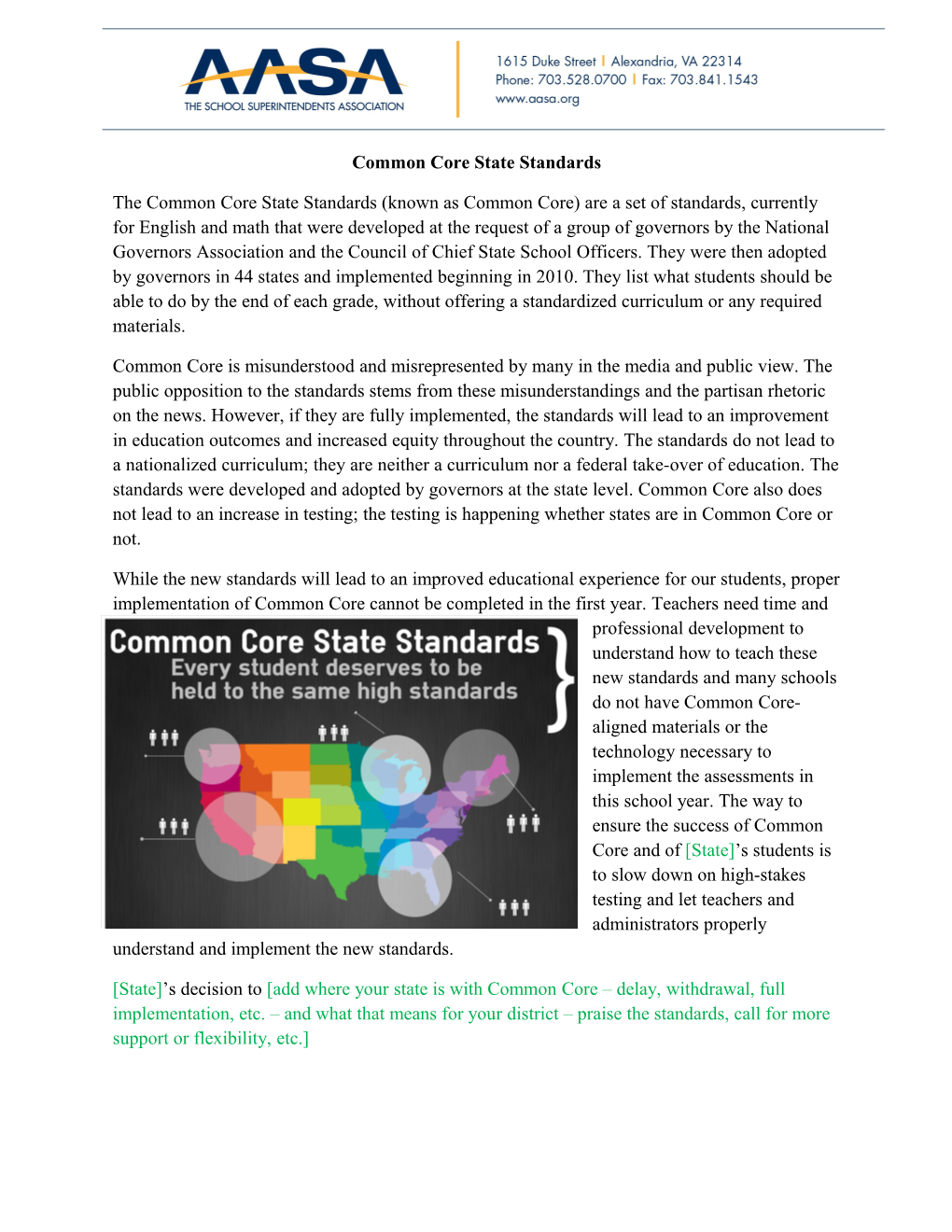 Common Core State Standards s4