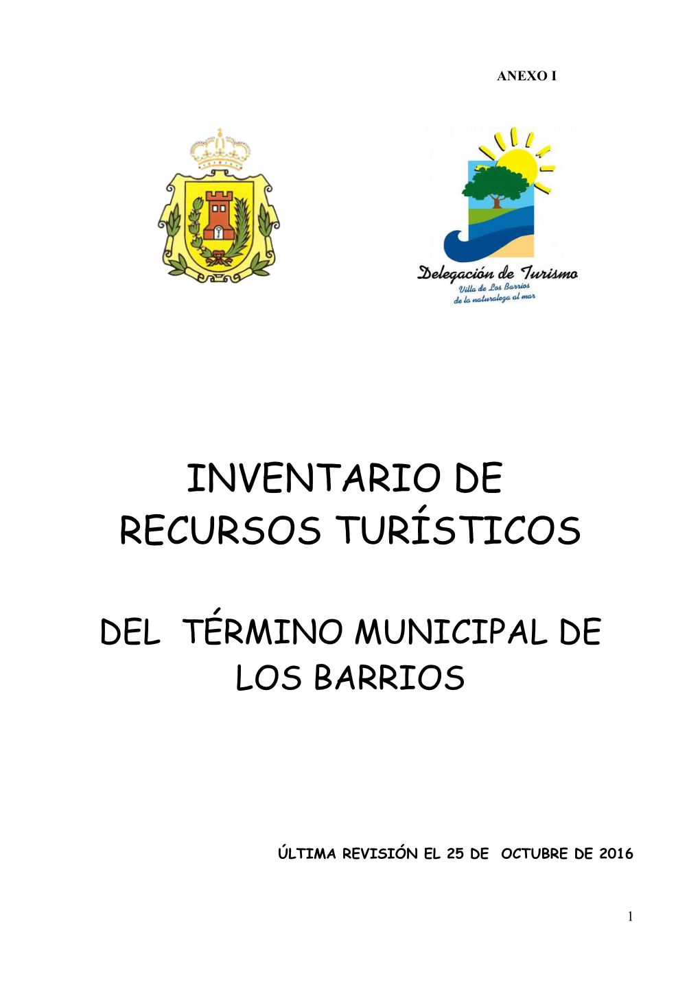 Inventario De Recursos Turísticos