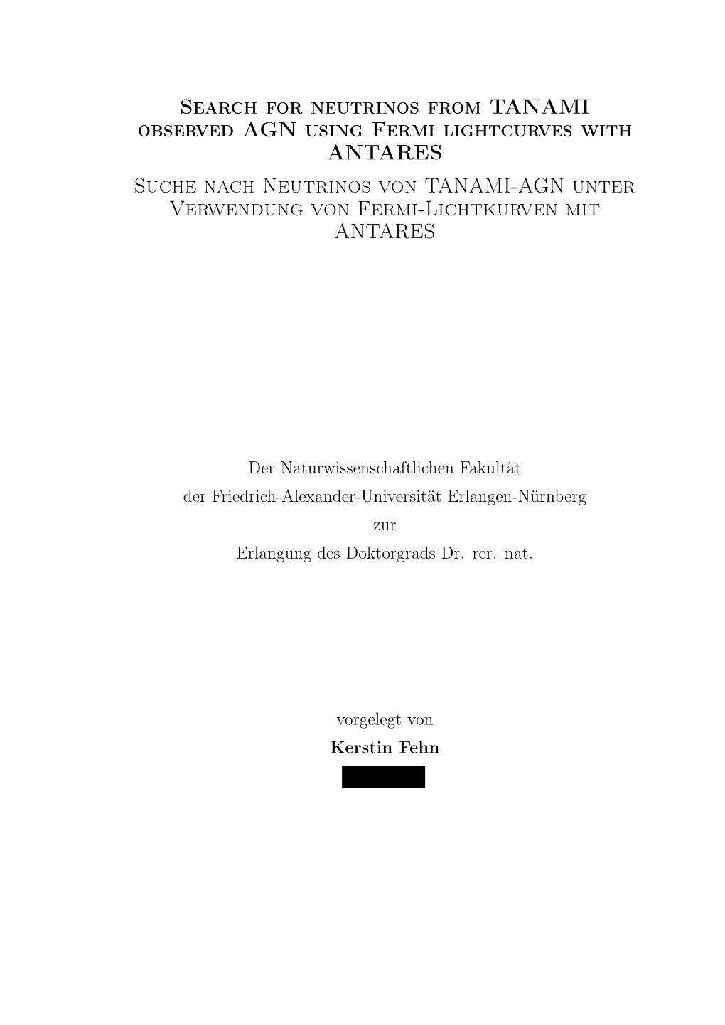 Search for Neutrinos from TANAMI Observed AGN Using Fermi