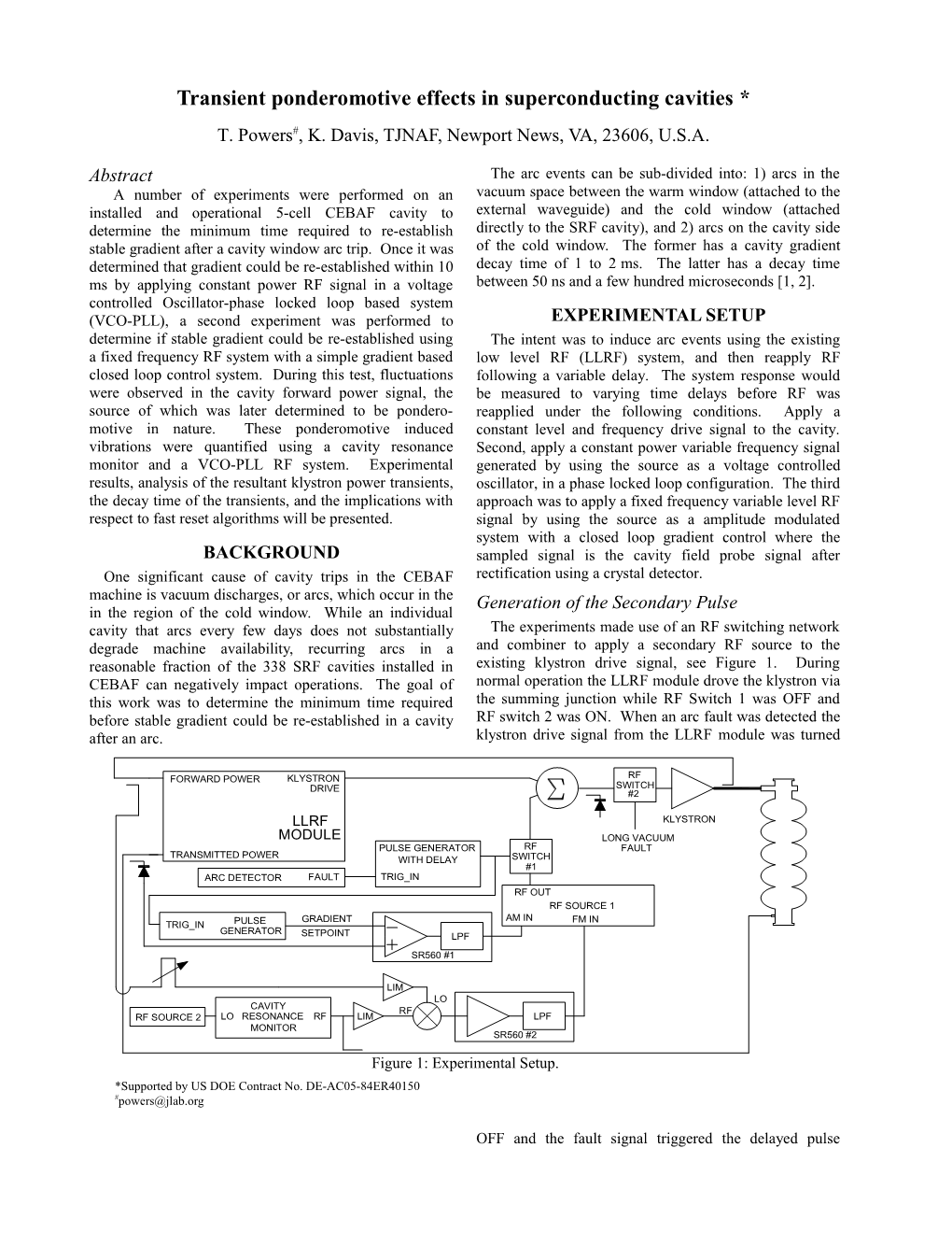 Transient Ponderomotive Effects in Superconducting Cavities *