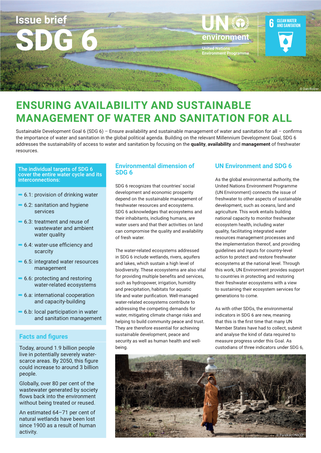 Ensuring Availability and Sustainable Management Of