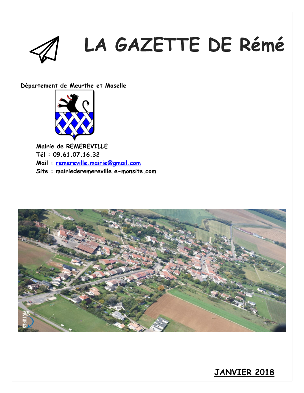 LA GAZETTE DE Rémé