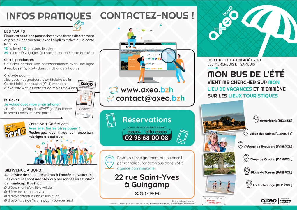 Contactez-Nous ! Infos Pratiques