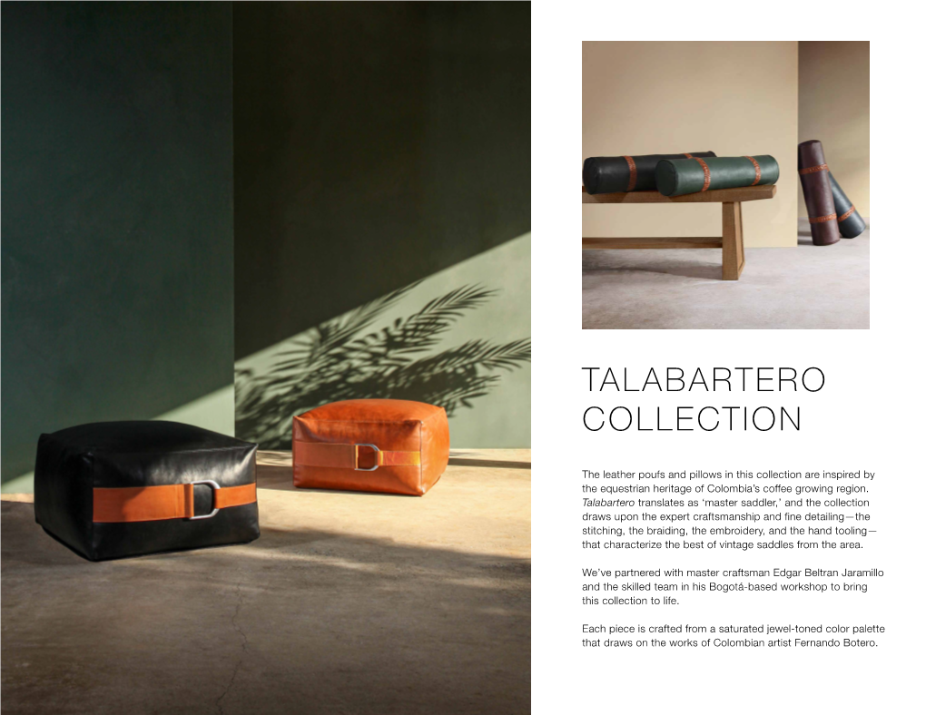 Talabartero Collection Catalog