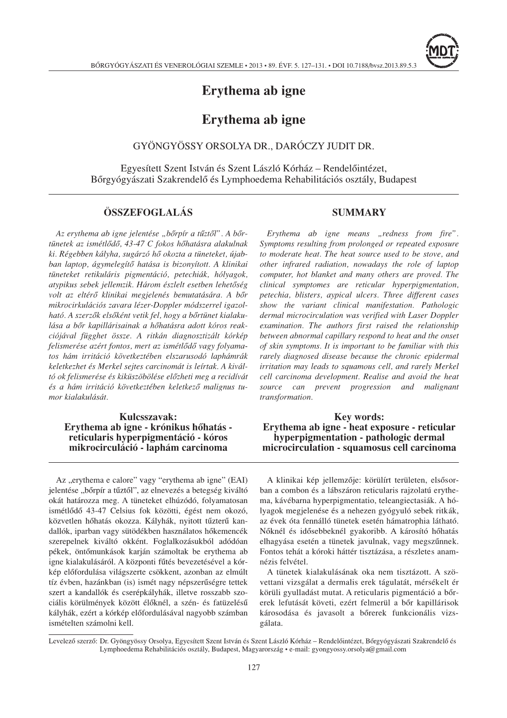 Erythema Ab Igne Erythema Ab Igne