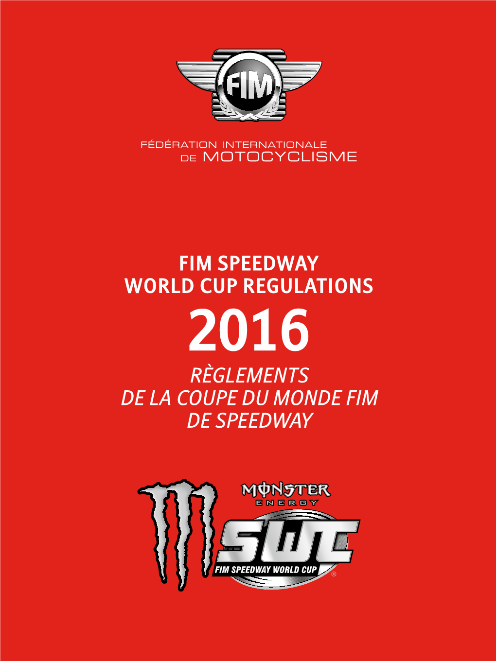 Fim Speedway World Cup Regulations Règlements De