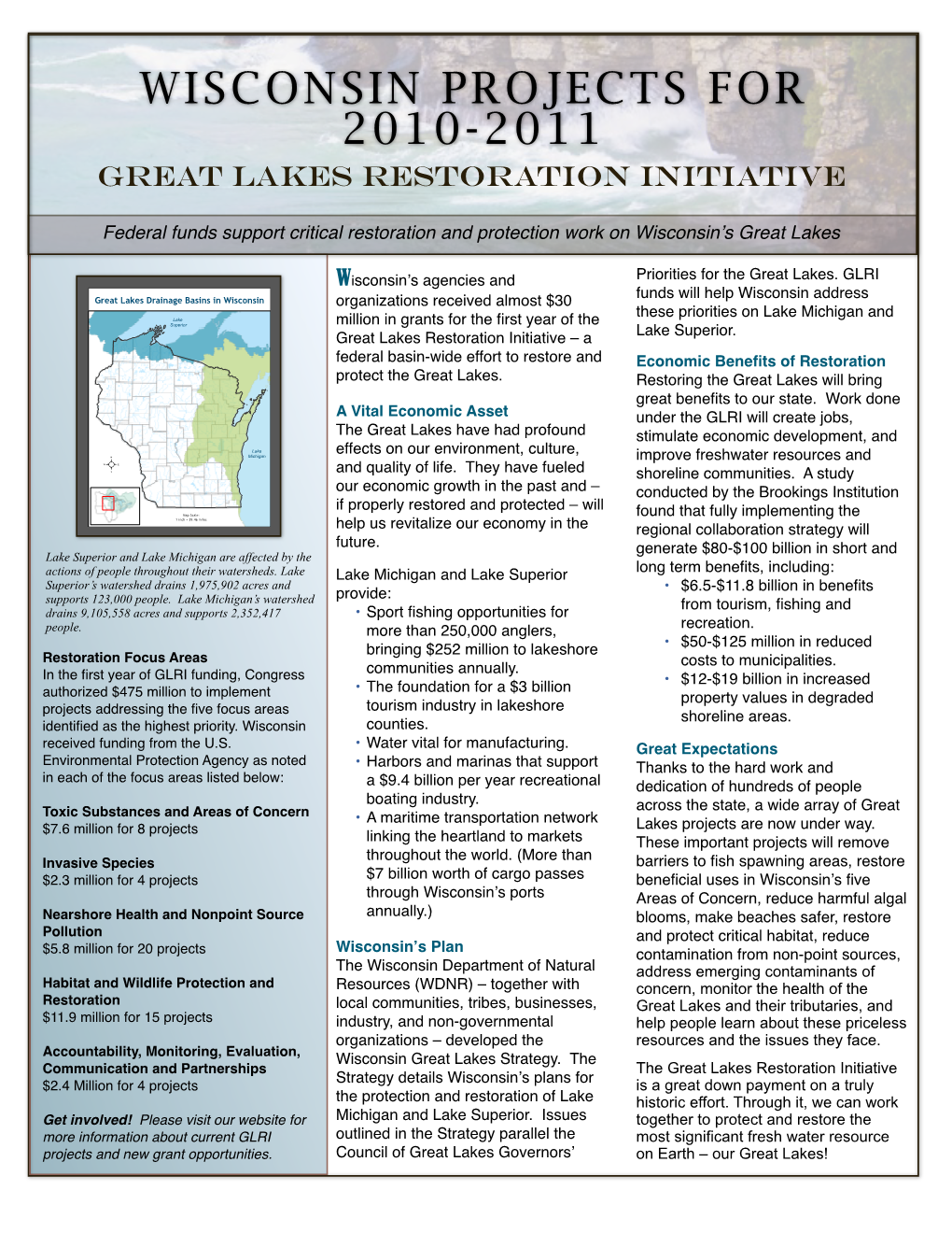 GLRI Fact Sheet