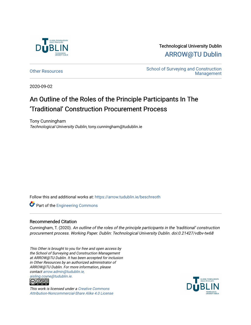 Construction Procurement Process