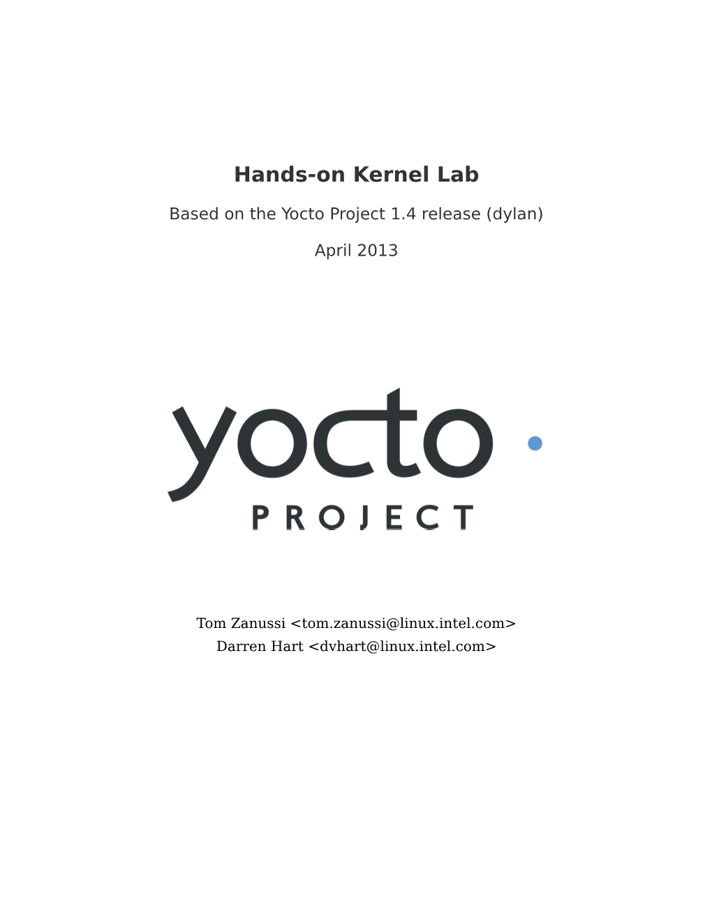 Hands-On Kernel Lab