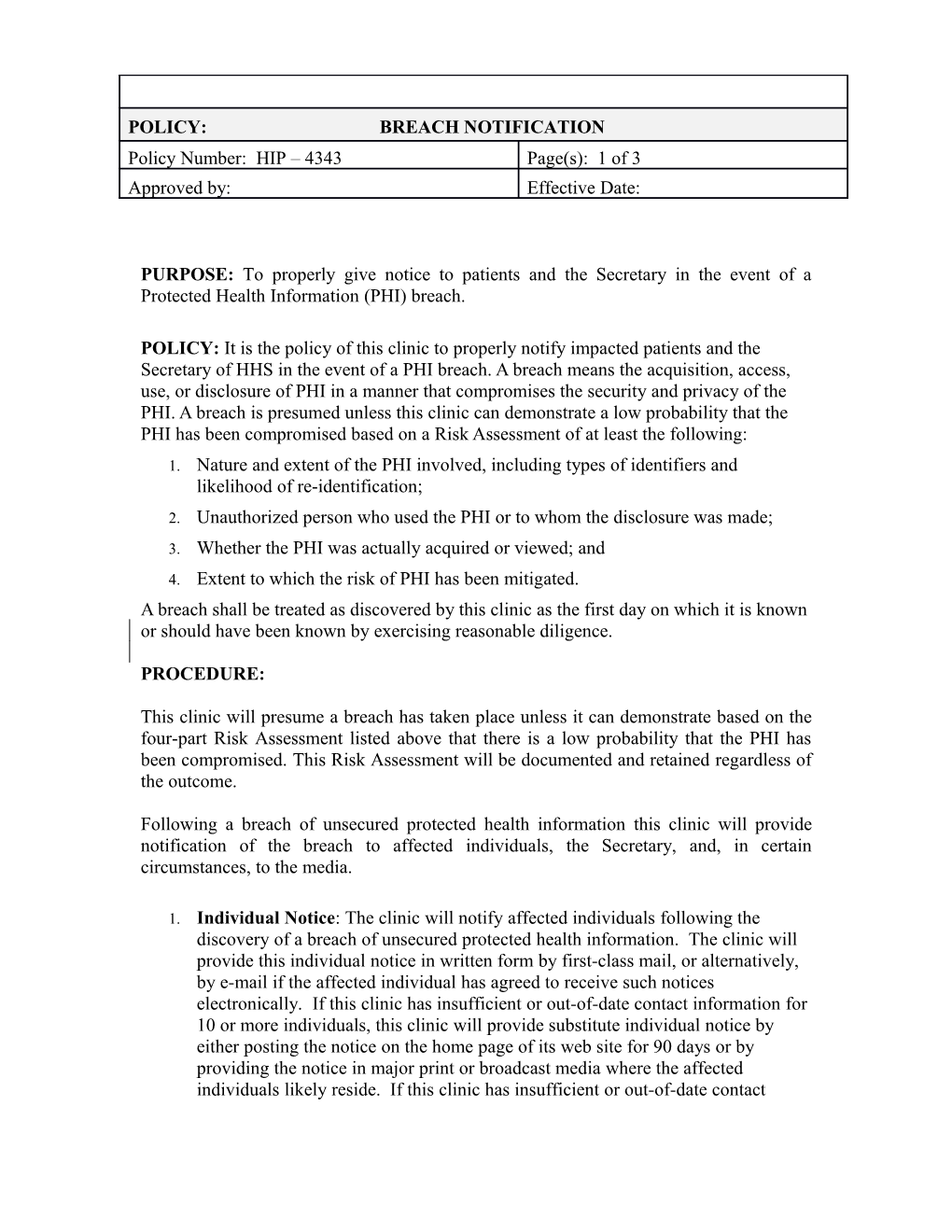 2. Unauthorized Person Who Used the PHI Or to Whom the Disclosure Was Made;