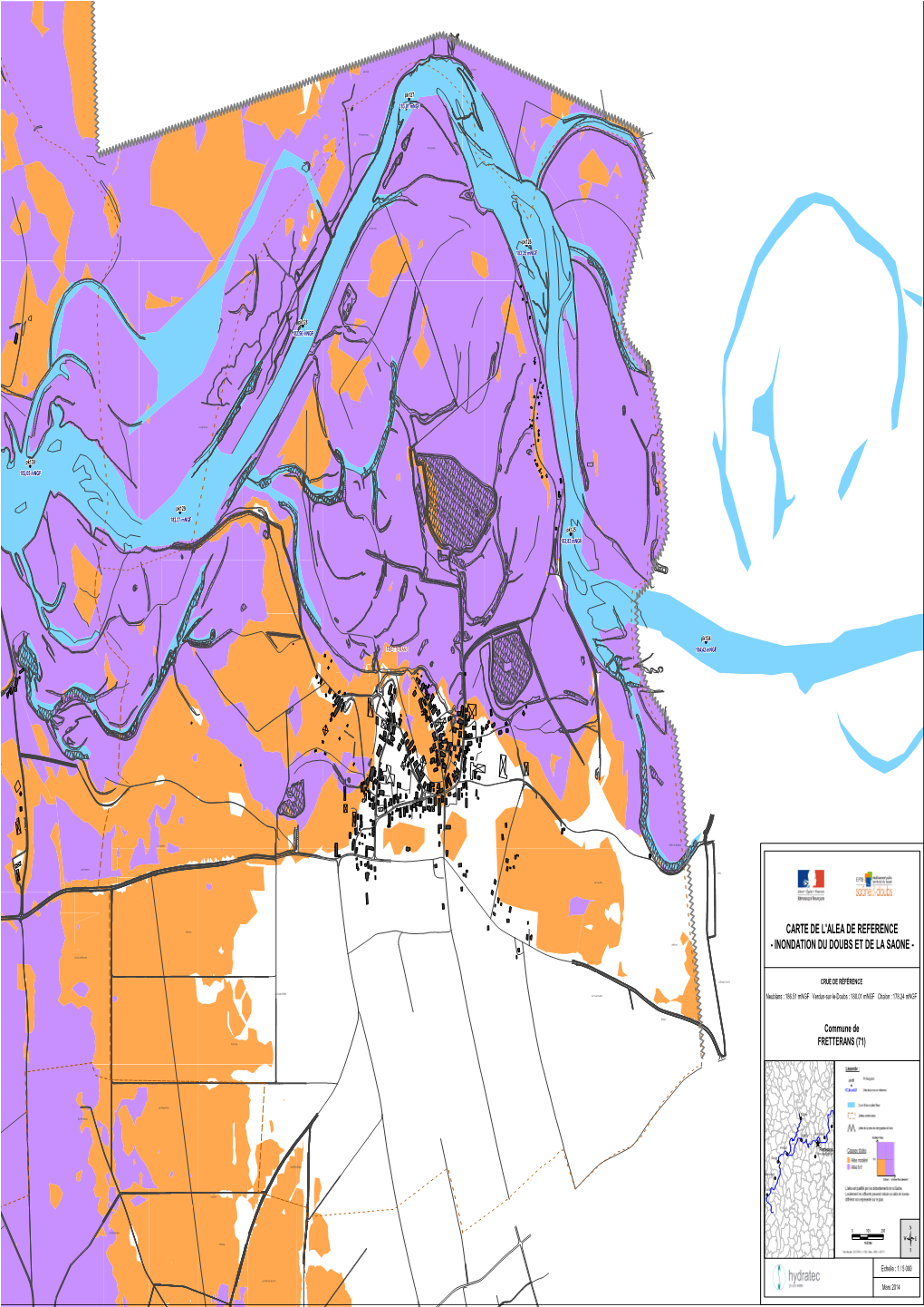 Carte De L'alea De Reference