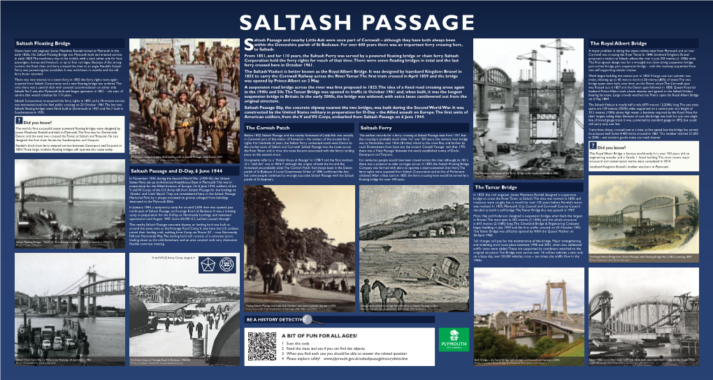 Saltash Floating Bridge Saltash Passage and D-Day, 6 June 1944