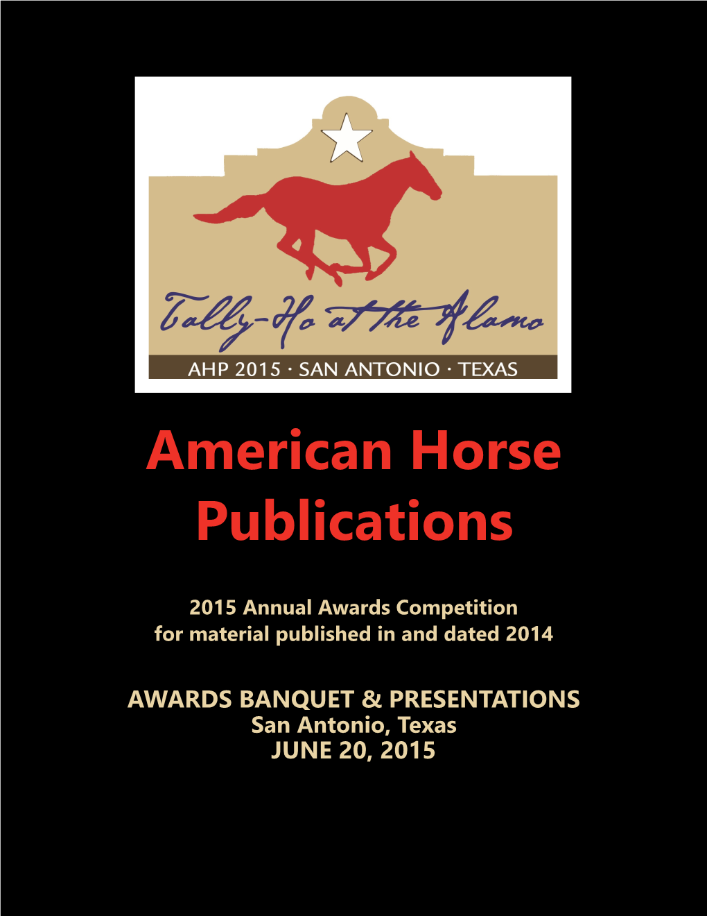 2015 Awards Program