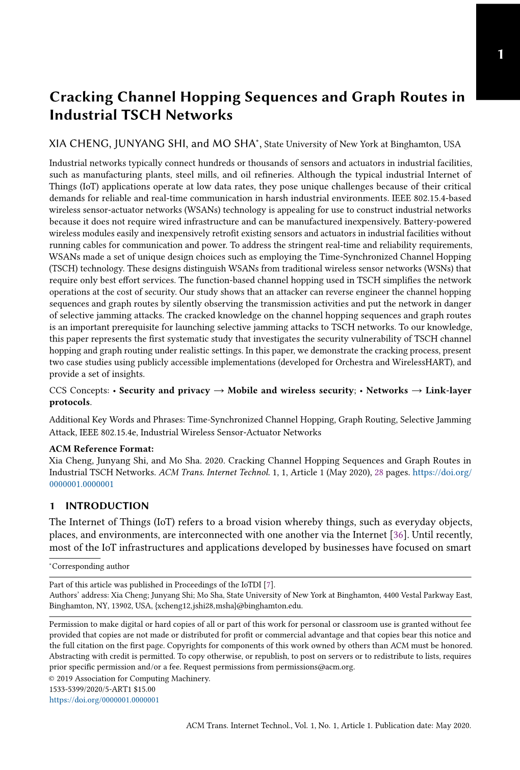 Cracking Channel Hopping Sequences and Graph Routes in Industrial TSCH Networks