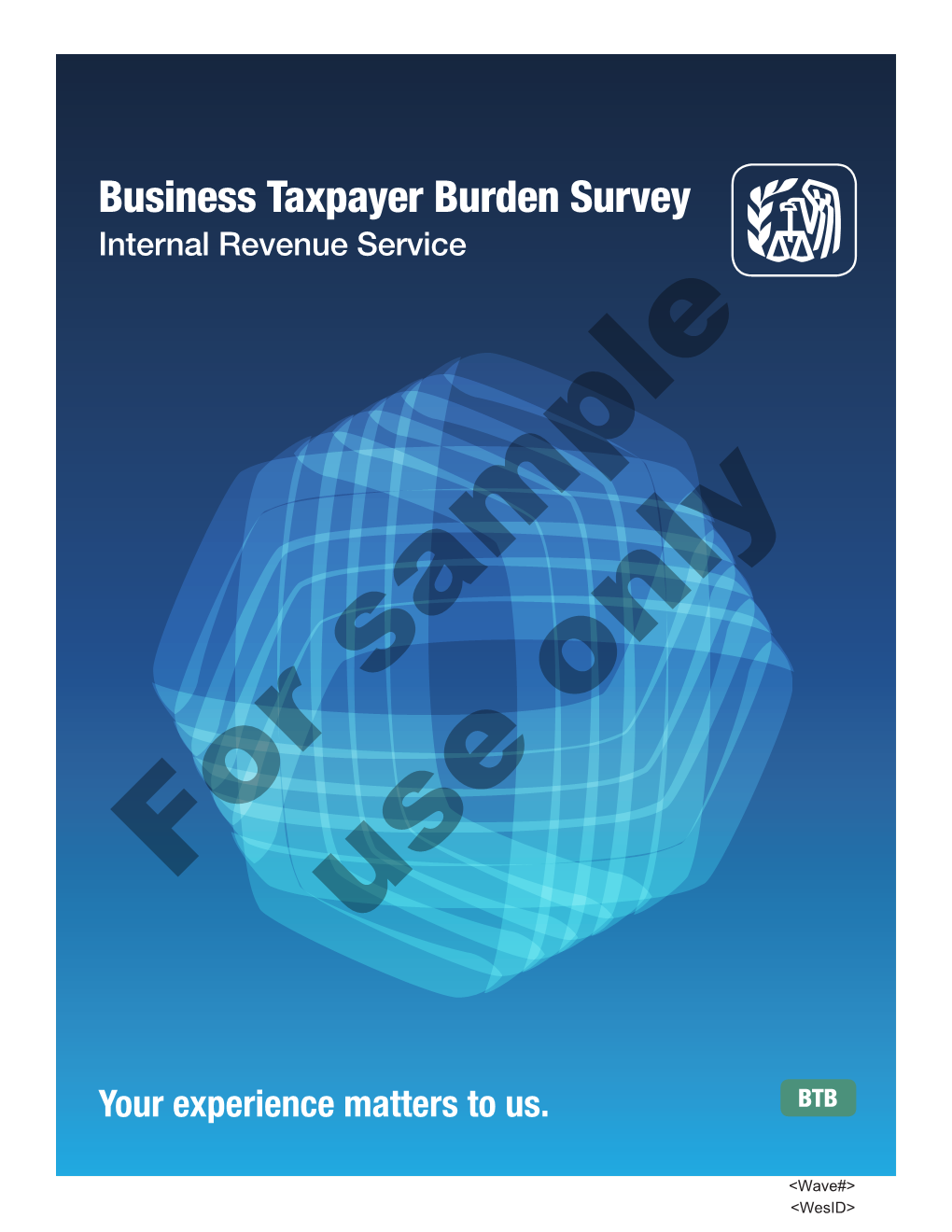 Business Taxpayer Burden Survey Internal Revenue Service