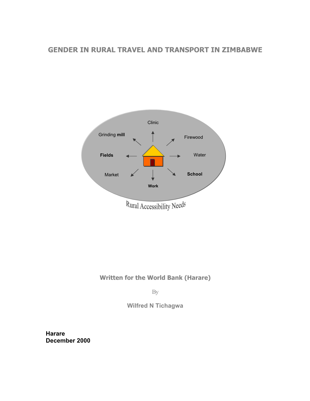 Gender in Rural Travel and Transport in Zimbabwe