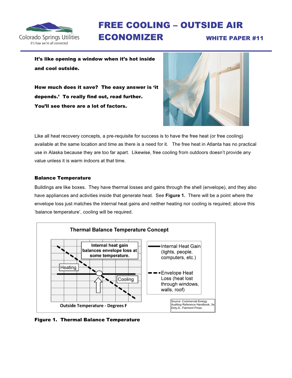 Free Cooling – Outside Air Economizer White Paper #11