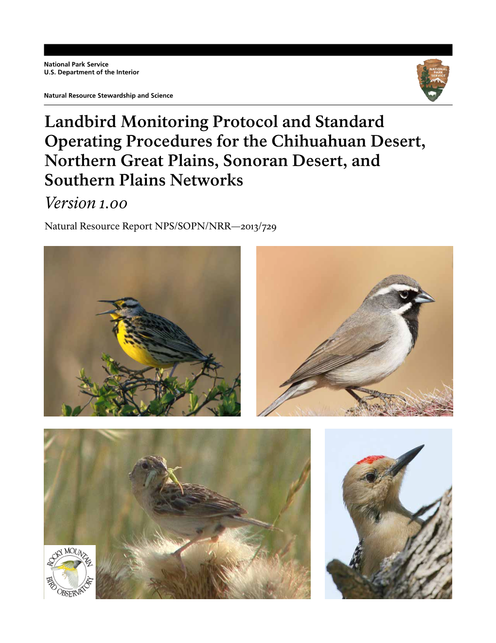 Landbird Monitoring Protocol and Standard Operating