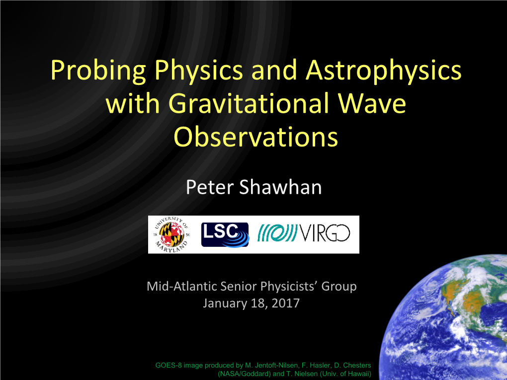 LIGO Listens for Gravitational Waves