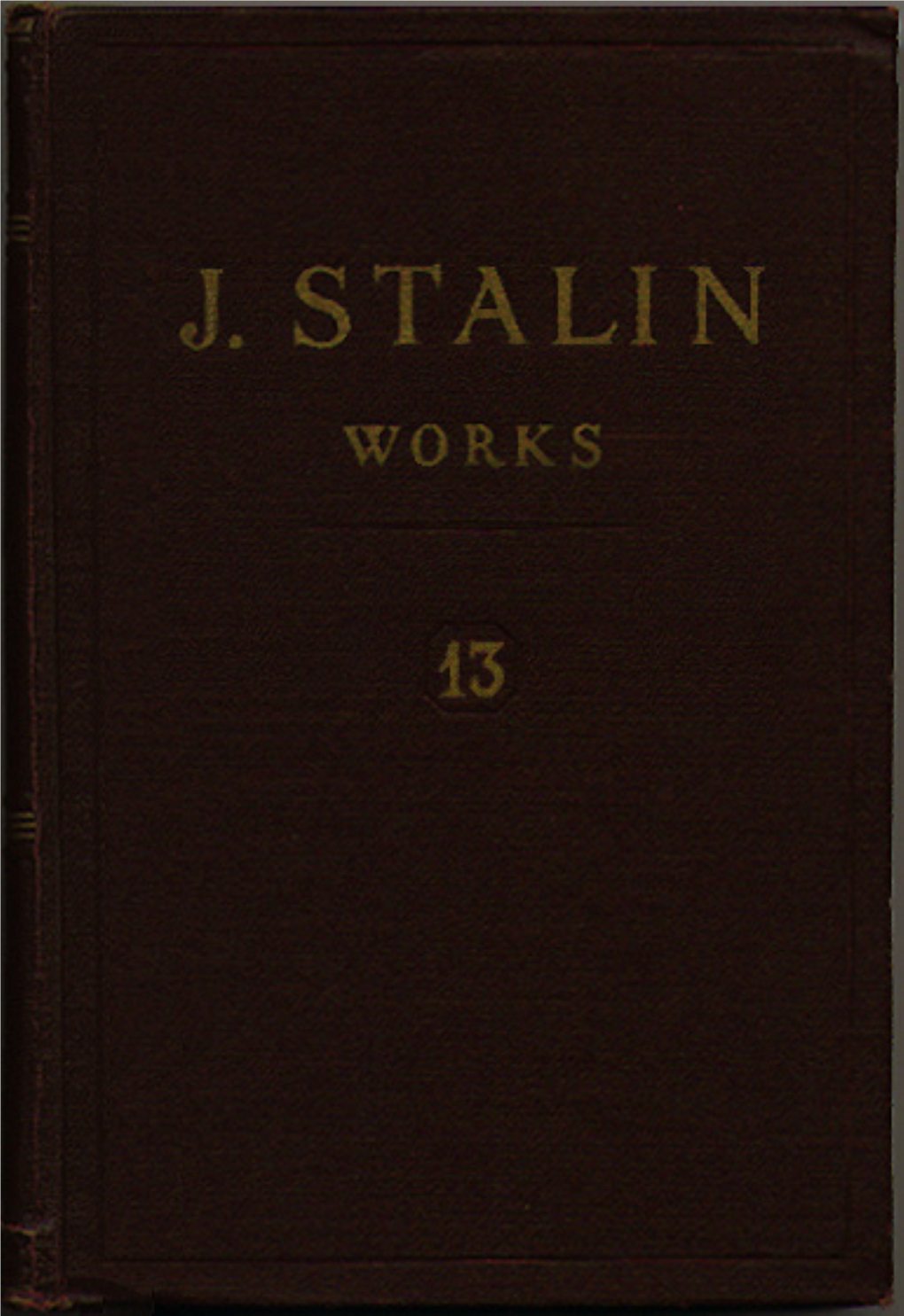 J. Stalin August 1930