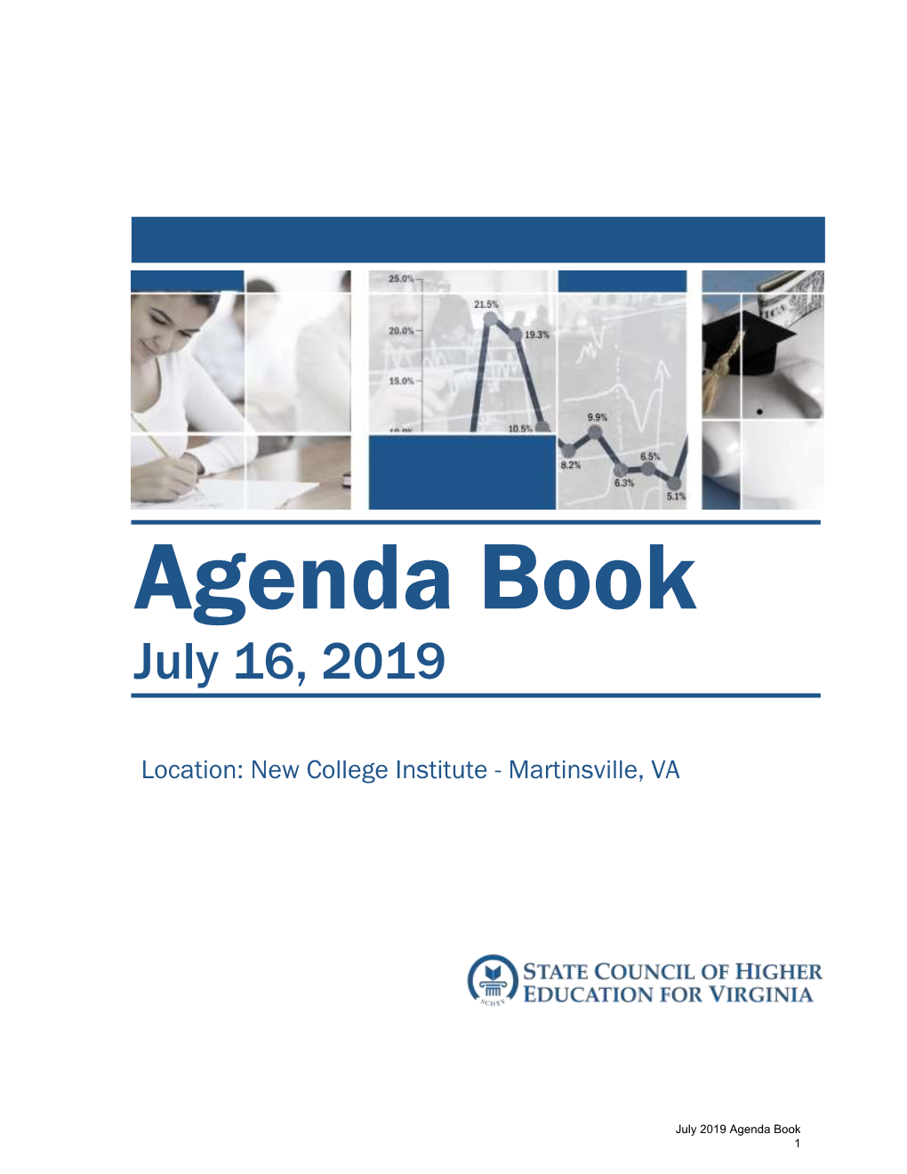 Agenda Book July 16, 2019
