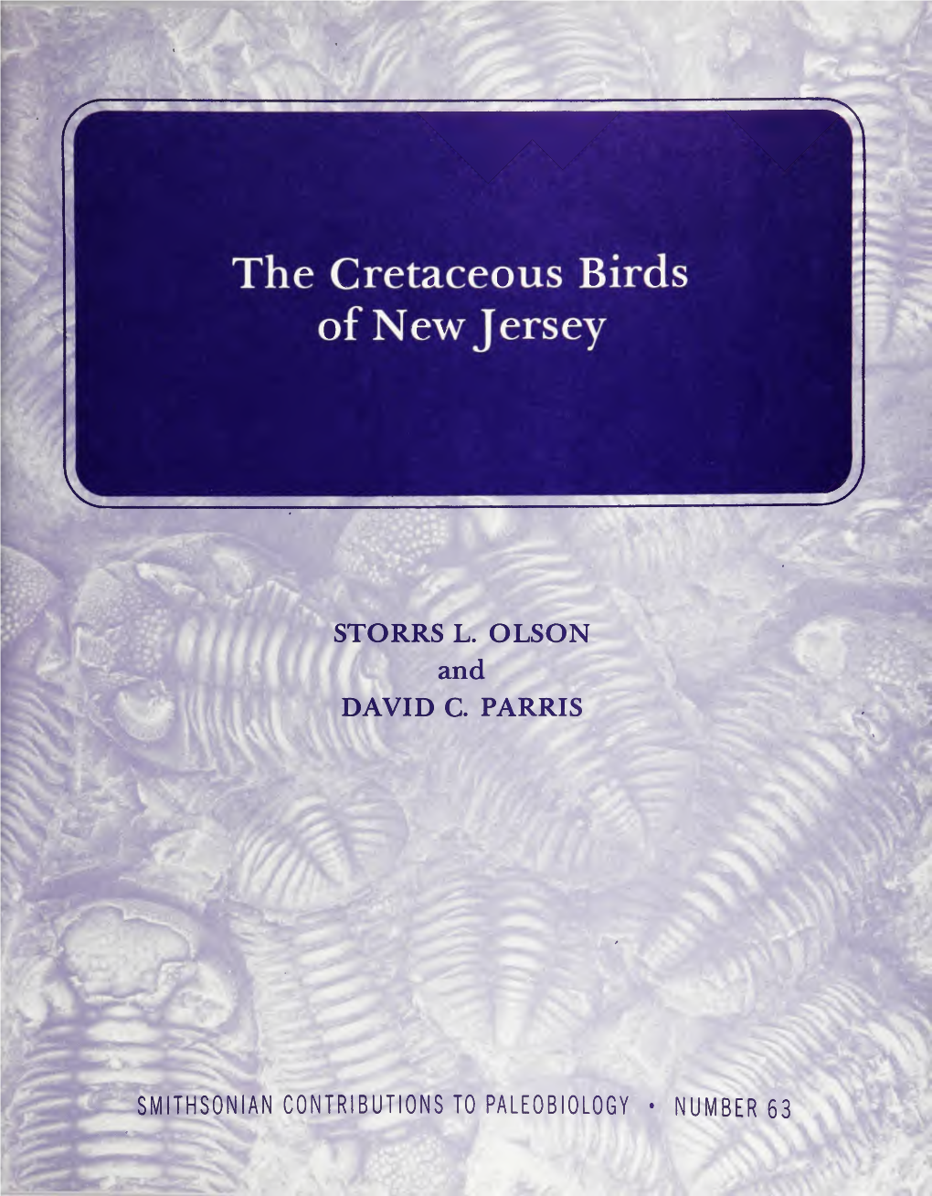 The Cretaceous Birds of New Jersey