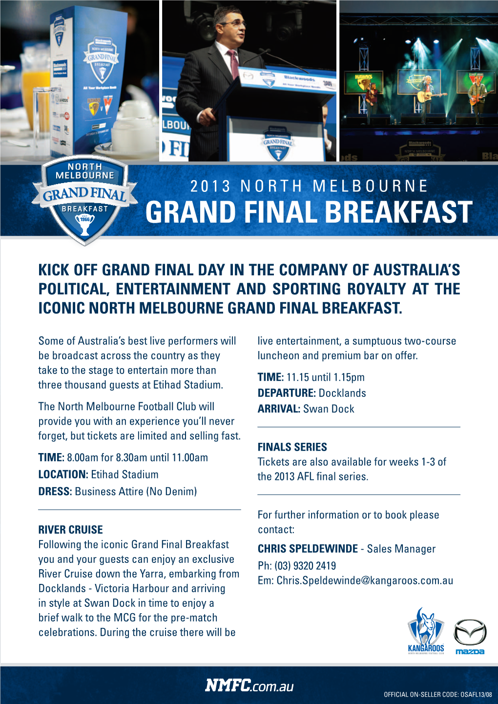 Grand Final Breakfast