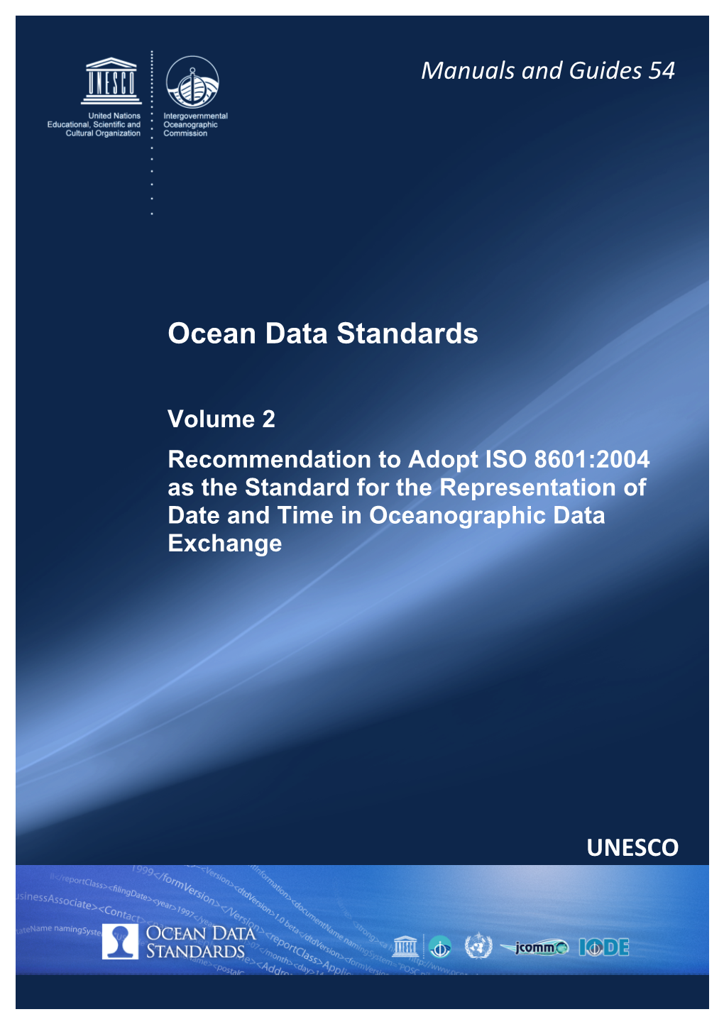 Ocean Data Standards