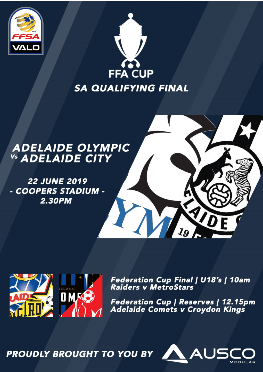 2019 FFA Cup Match Program