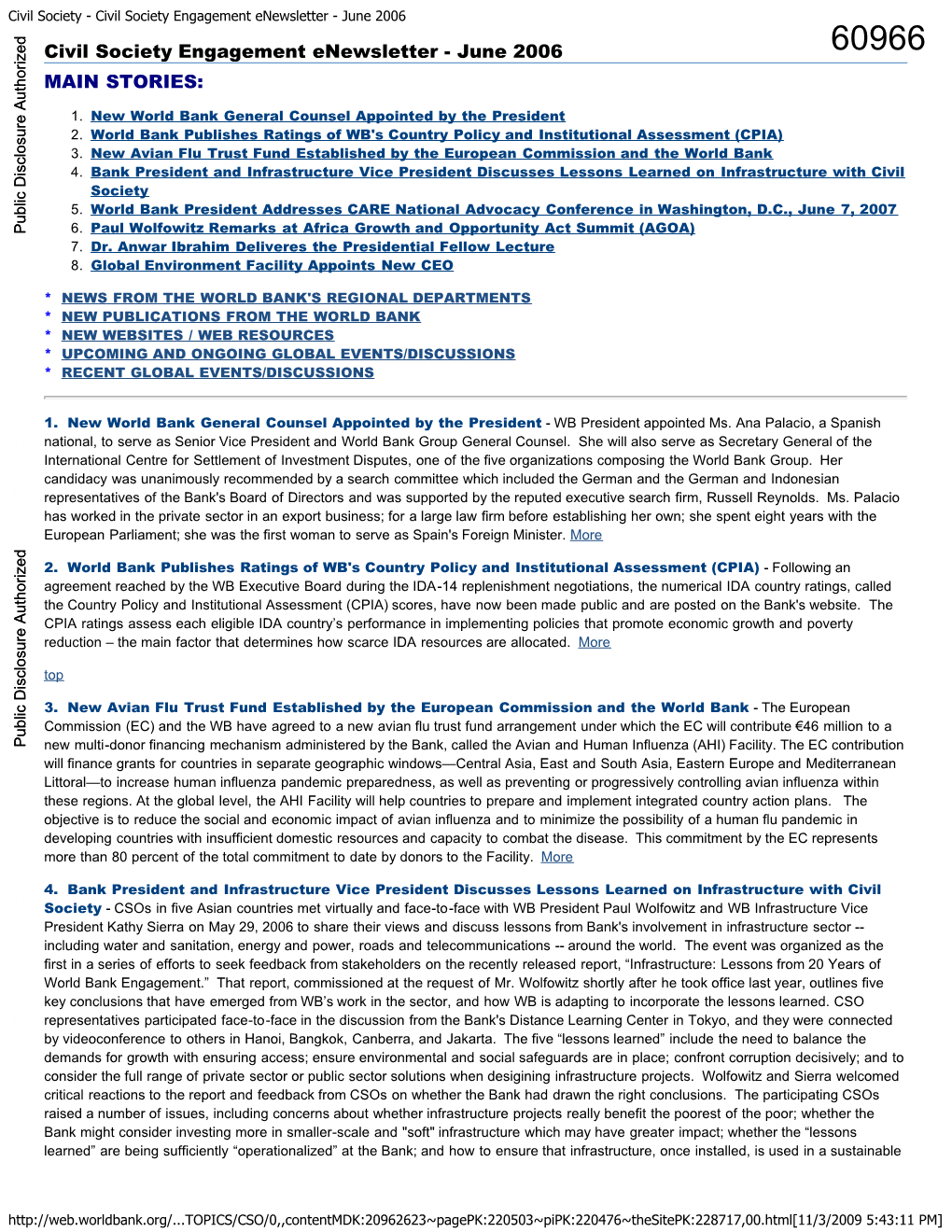 World Bank Document