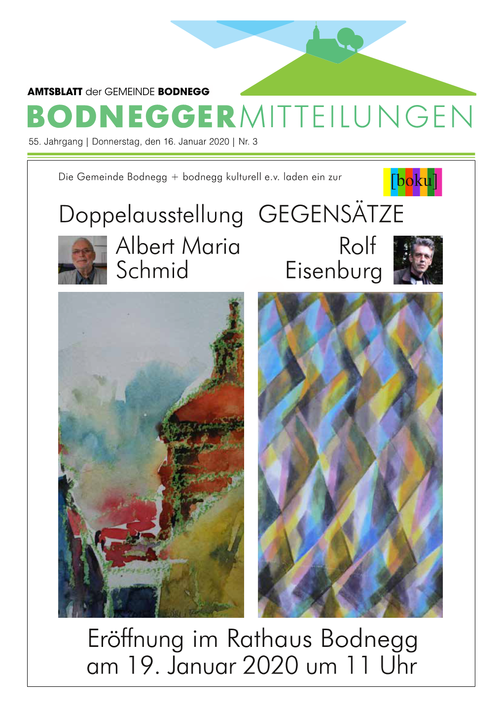 AMTSBLATT Der GEMEINDE BODNEGG