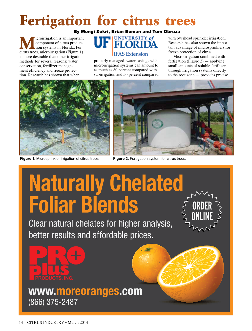 Naturally Chelated Foliar Blends