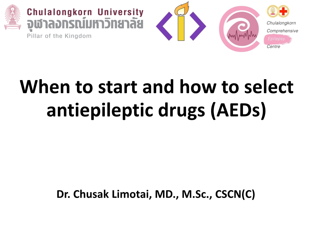 How to Use Anti-Epileptic Drugs Wisely ?