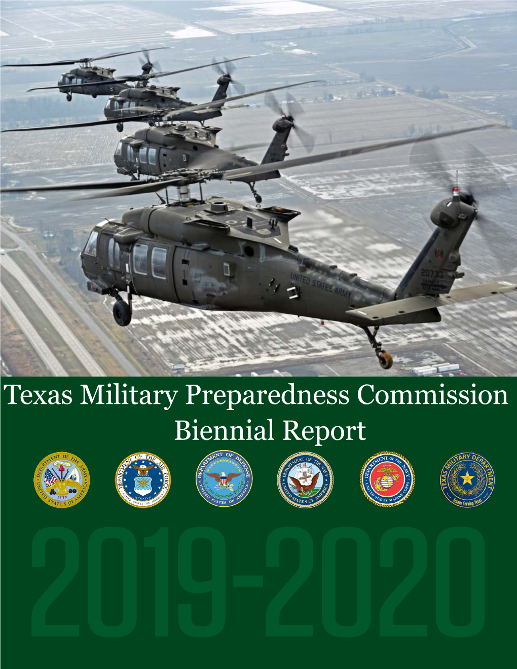 Texas Military Preparedness Commission Biennial Report Table of Contents