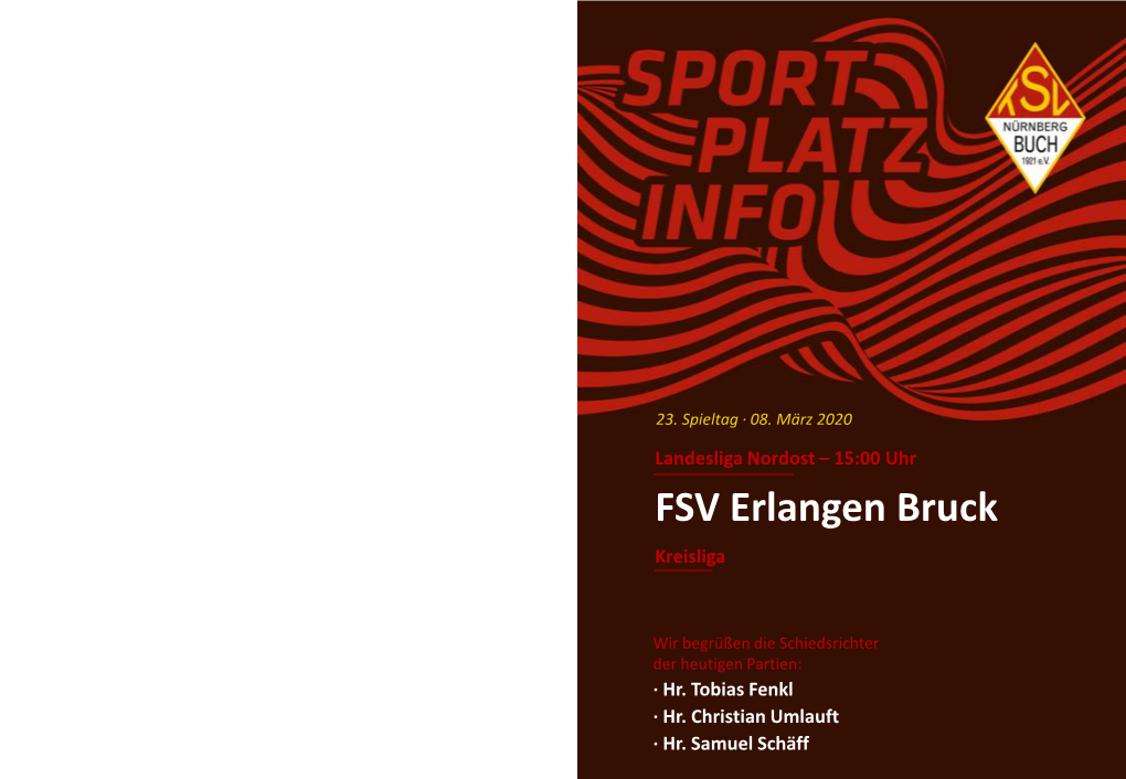 FSV Erlangen Bruck Kreisliga