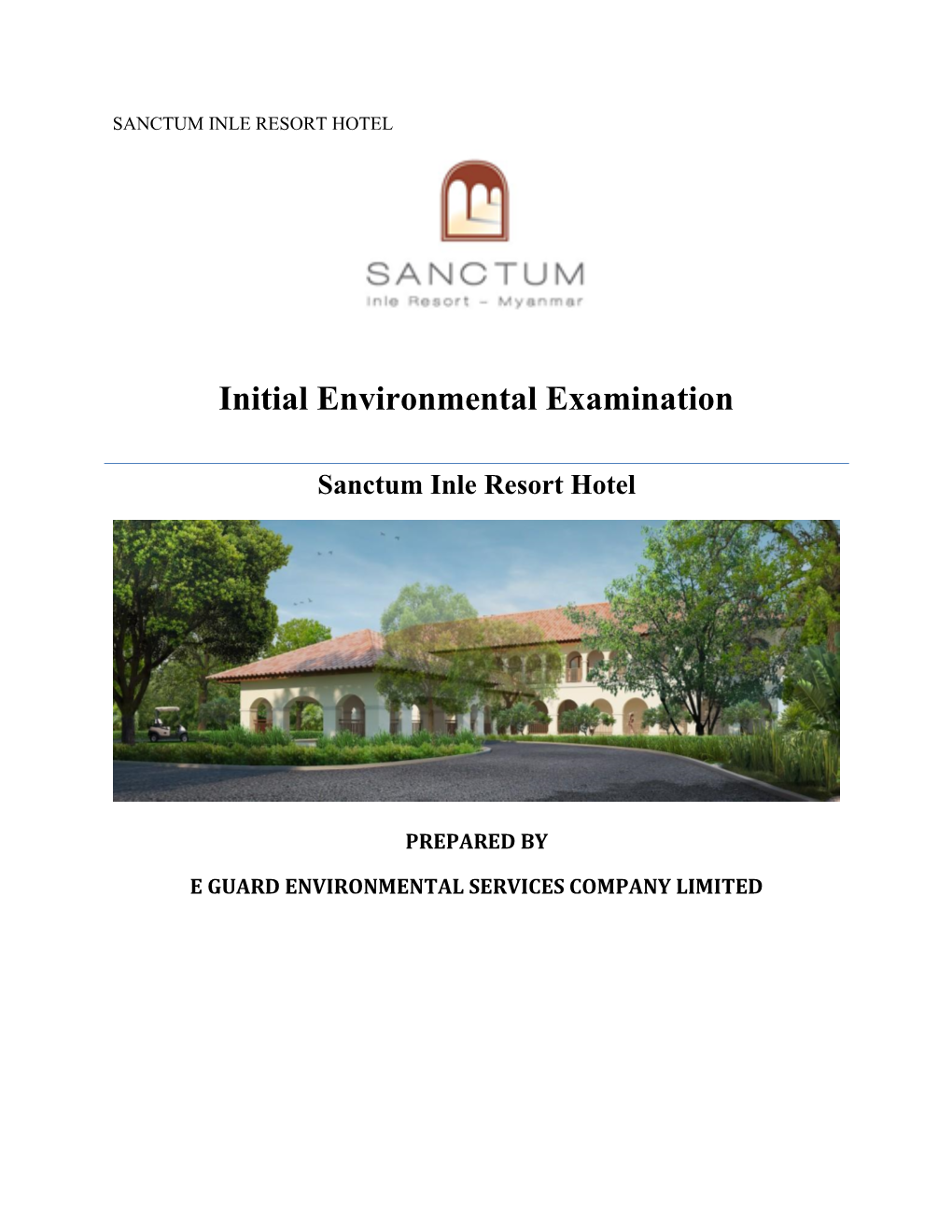 Initial Environmental Examination